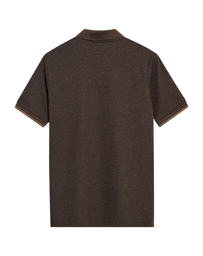 Mos Mosh Gallery - MMGHarvey Polo - Chocolate Brown